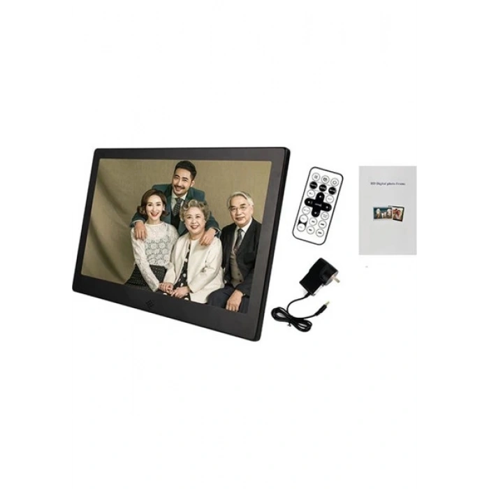 10 inç Lcd Ekran Dijital Fotoğraf Çerçevesi Video Oynatma + Mp3