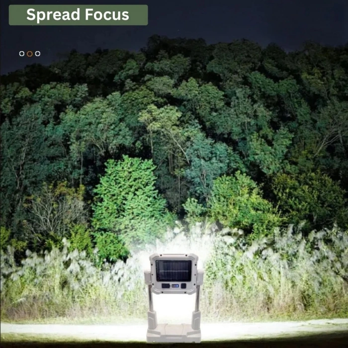 Katlanabilir Çok İşlevli Kamp Lambası - Her Ortama Uyum Sağlayan Güçlü 4 Modlu Aydınlatma