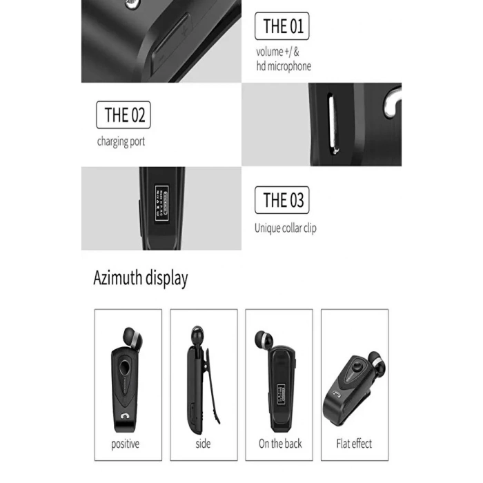 Fineblue F930 Makaralı Bluetooth Kulaklık Konuşma Ve Müzik Dinleme Kulaklık