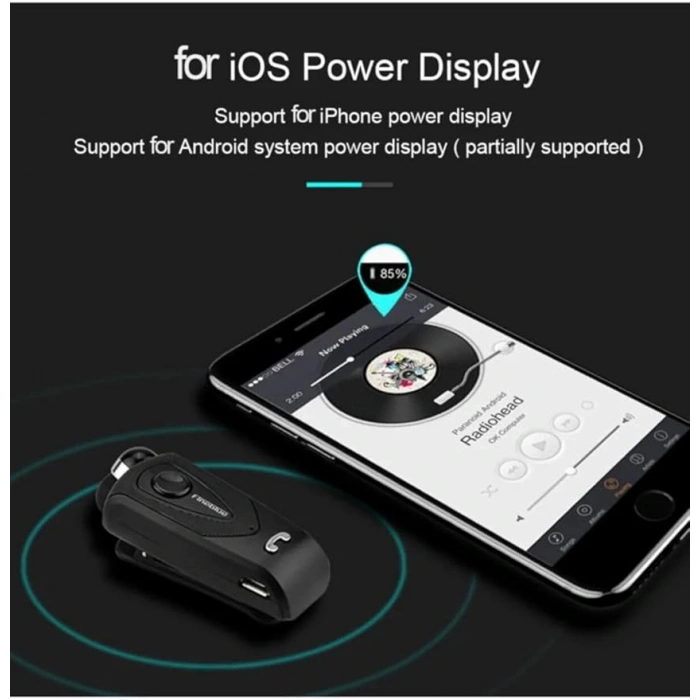 Fineblue F930 Makaralı Bluetooth Kulaklık Konuşma Ve Müzik Dinleme Kulaklık