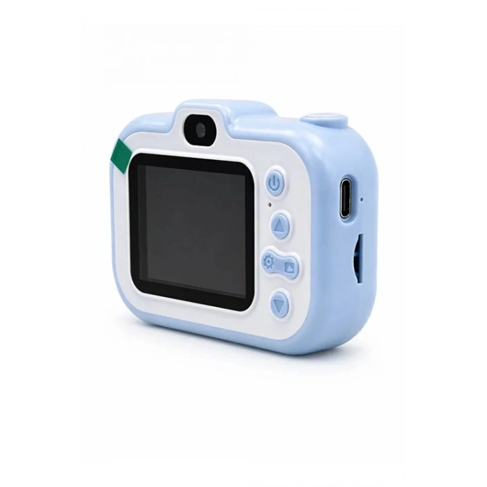 Dijital Fotoğraf Makinesi Çocuk Mini 1080p Hd Kamera Selfie Tripodlu Ön Arka Kamera Fotoğraf Makinesi