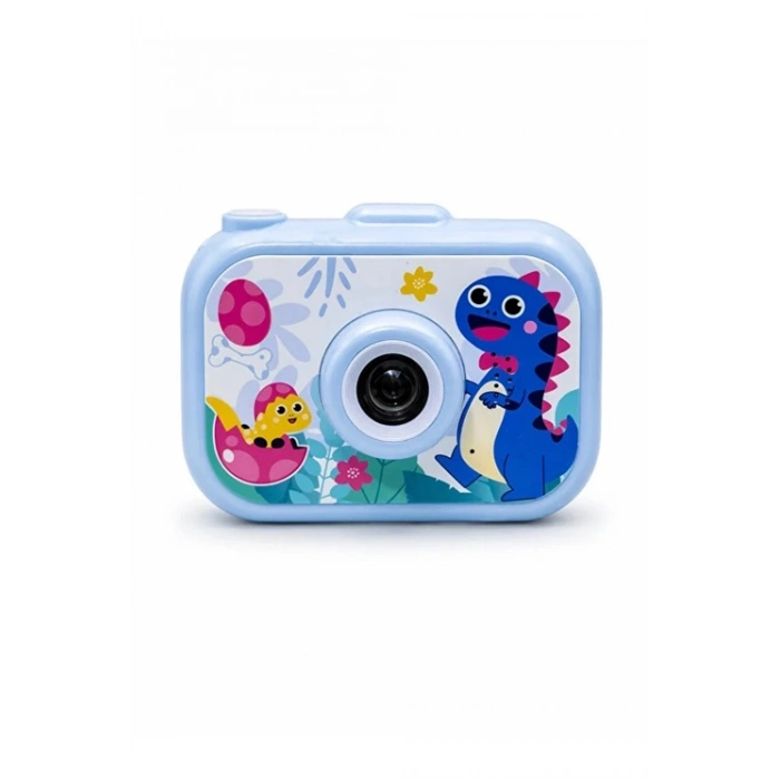 Dijital Fotoğraf Makinesi Çocuk Mini 1080p Hd Kamera Selfie Tripodlu Ön Arka Kamera Fotoğraf Makinesi