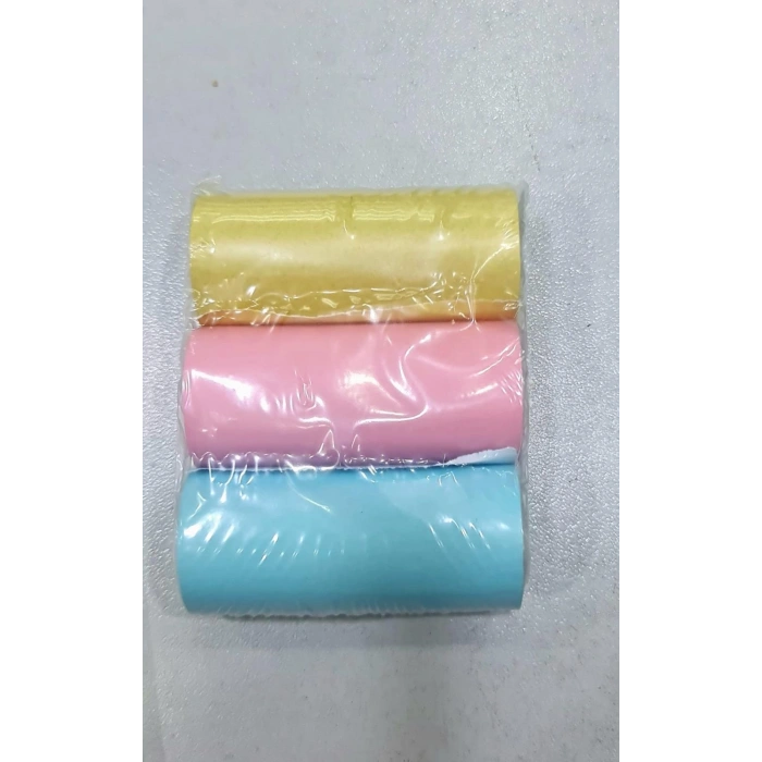 Çocuk Fotoğraf Makinesi Yedek Termal Baskı Kağıdı Renkli (3 Lü Rulo) – 57x25mm
