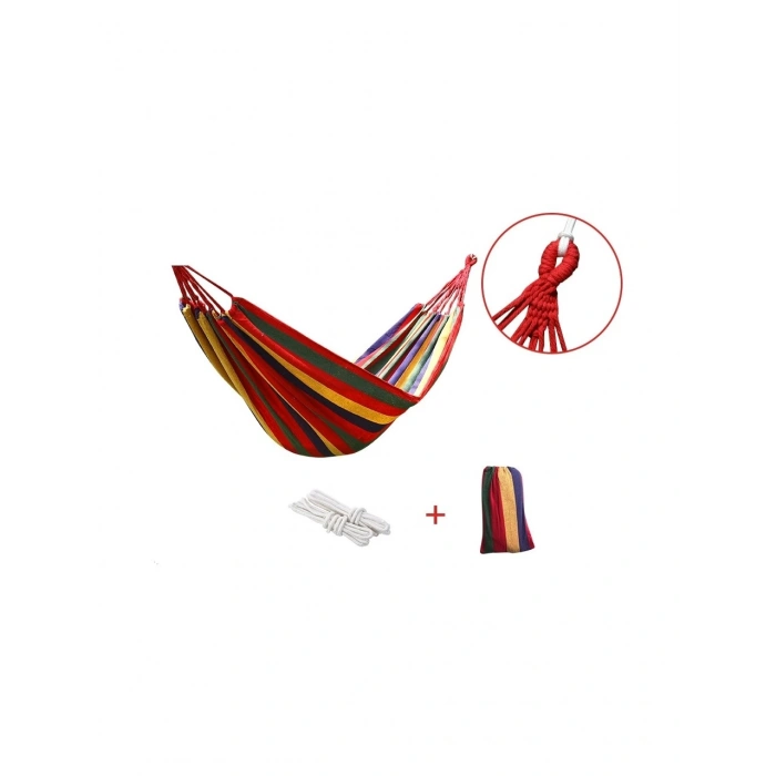 Hamak 190 Cm Kamp Hamağı Piknik Hamağı Bahçe Balkon Outdoor Kamp Salıncak