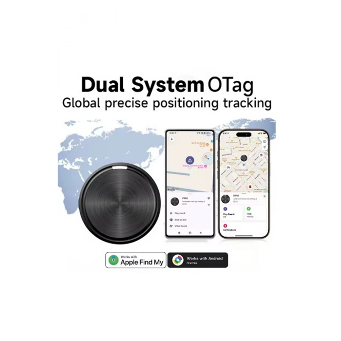 iOS & Android Uyumlu Bluetooth Konum Takip Cihazı Akıllı Tag