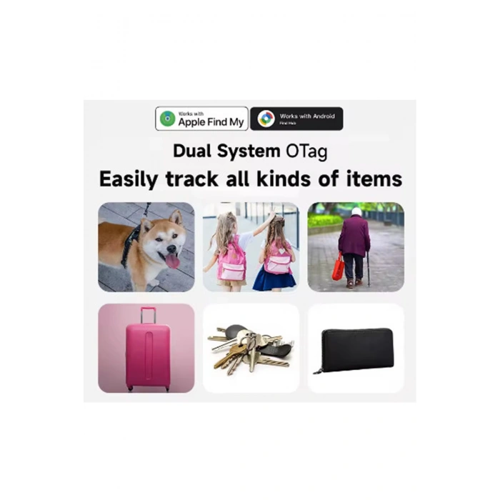iOS & Android Uyumlu Bluetooth Konum Takip Cihazı Akıllı Tag
