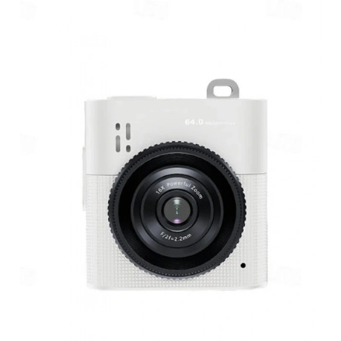 Mini Dijital Kamera 64MP 16x Digital Zoom Retro Vintage 1.4Ekranlı Video Kamera Taşınabilir Tasarım
