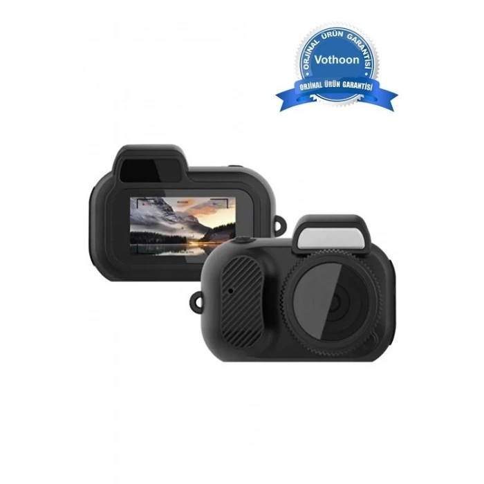 Mini Dijital Video Fotoğraf Makinesi Kamera Siyah CMR-37