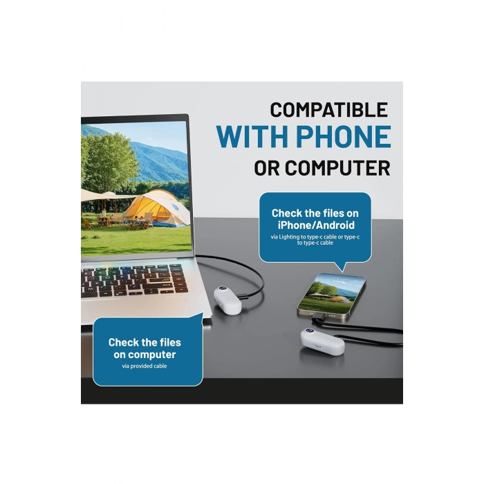 Mini WIFI Aksiyon Kamerası 1080P Taşınabilir Vücut Kamerası Giyilebilir Video Kaydedici IPX7 Su Geçirmez