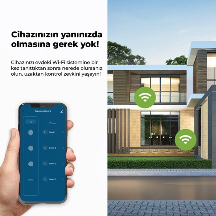 Vothoon Bix Bp-01 Wifi Yüksek Akım Korumalı Hızlı Şarj Özellikli Akıllı Priz