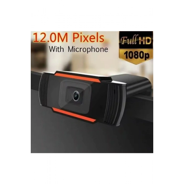 WebCam Orjınal 1080p Konferans Kamera Dahili Mikrofon Chat Görüntülü Sohbet Yayın Kamerası HD Video