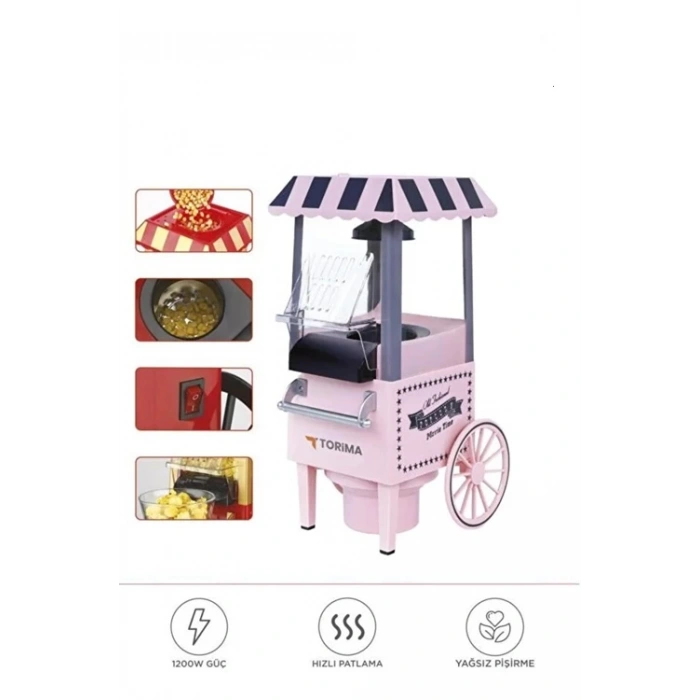 Yağsız Mısır Patlatma Popcorn Makinesi