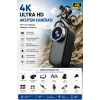 4K Ultra HD Mini WIFI Aksiyon Kamerası Taşınabilir Vücut Kamerası 1.47HD Ekranlı Giyilebilir Video Kaydedici