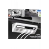 5’li Akım Korumalı Priz 2500W | 2 USB + 2 Type-C Hızlı Şarj | LED Gece Lambalı | Dokunmatik Anahtarlı siyah