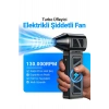 Mini Turbo Fan 130.000 RPM Şarjlı 8000 Mah Batarya Taşınabilir Elektrikli Hava Üfleyici Kompresörü