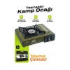 Portatif Kamp Ocağı 2.3kW | Taşınabilir Tekli Gazlı Ocak | Rüzgar Geçirmez