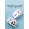 Mini Fotoğraf Yazıcı Kablosuz Etiket Yazıcı Baskı Makinesi Ios Android Uyumlu Termal Printer Pembe