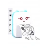 Mini Fotoğraf Yazıcı Kablosuz Etiket Yazıcı Baskı Makinesi Ios Android Uyumlu Termal Printer mavi