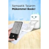 Mini Fotoğraf Yazıcı Kablosuz Etiket Yazıcı Baskı Makinesi Ios Android Uyumlu Termal Printer mavi