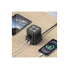 Akım Korumalı 4lü Priz Gece Lambalı 2xUSB 2xType-C Çıkış Yüksek Gerilim Koruma Çoklu Priz Çoğaltıcı