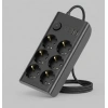 Akım Korumalı 6Lı Priz 2xUSB 2xType-C Çıkış Yüksek Gerilim Koruma Çoklu Priz Çoğaltıcı