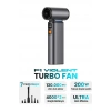 Violent Turbo Jet Fan Süpürge Özellikli 130000RPM Ultra Güçlü Motor Güçlü Vakum 4000MAH Bataryalı F1