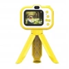 Dijital Fotoğraf Makinesi Çocuk Mini 1080p Hd Kamera Selfie Tripodlu Ön Arka Kamera Fotoğraf Makinesi