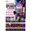 PartyPod Bluetooth 5.3 Destekli Çok Fonksiyonlu Kablosuz Mikrofon Ve Hoparlör