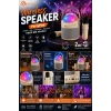 PartyPod Bluetooth 5.3 Destekli Çok Fonksiyonlu Kablosuz Mikrofon Ve Hoparlör