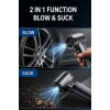 Multifonksiyonel Hava Üfleyici 130.000 RPM | Çift Bataryalı Güçlü Mini Blower & Vakum