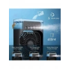 Taşınabilir Işıklı 5 Spreyli Vantilatör Buzlu Buharlı Vantilatör Mini Fan Nemlendirici Buharlı  600 ml