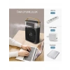 Taşınabilir Işıklı 5 Spreyli Vantilatör Buzlu Buharlı Vantilatör Mini Fan Nemlendirici Buharlı  600 ml