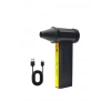 Turbo Jet 160000 RPM Taşınabilir Şarjlı Hava Üfleyici 2x5000 mAh Bataryalı Mini Fan