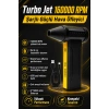 Turbo Jet 160000 RPM Taşınabilir Şarjlı Hava Üfleyici 2x5000 mAh Bataryalı Mini Fan