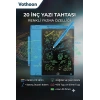 20 Inc Renkli Lcd Grafik Dijital Kalemli Çizim Tableti Yazı Tahta Not Yazma Eğitim Tableti