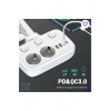 Akım Korumalı 2li Ayrı Anahtarlı Priz, 2x Priz, 3x USB, 1x Type-C, 2 mt Kablo, Hızlı Şarj