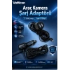Araç Kamera Şarj Adaptörü 2 Usbli Type-c Girişli 3.5 Metre Kablo Uzunluğu(Ürün Kamera Değildir)
