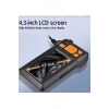 Ekranlı Tek kameralı 20 Mt Sert Kablo Yılan Endoskop Kamera 8 mm 4.3 ınc