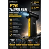 F16 Turbo Jet Fan 160.000RPM Motorlu Elektrikli Hava Kompresörü Taşınabilir Yüksek Basınçlı Hava Üfleyici 4 Kademeli