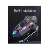 V20 Max Motor Kask Kulaklık RGB Bluetooth Motosiklet Kulaklık Intercom 2 Kişi 300 Metre Eşleşme