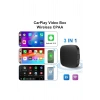 Wireless Carplay Android Araba 4 Çekirdekli Akıcı FullHd 1080P Wifi 2.4/5G 2GB/32Gb