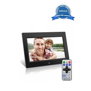 10 inç Lcd Ekran Dijital Fotoğraf Çerçevesi Video Oynatma + Mp3