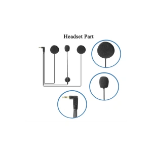 JACK Girişli 3.5mm İntercom Kulaklığı Bt31 ,BT35 Uyumlu Motorsiklet Kask Yedek Mikrofon