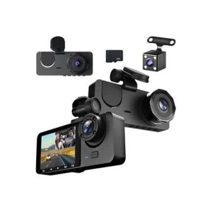 Üç Kameralı 1080 Full HD Araç İçi Kamera G-Sensor Özellikli Güvenlik Çözümü Geri Görüşlü