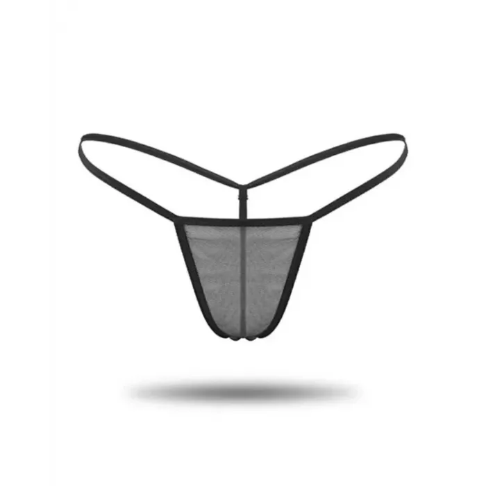 Kadın 3’lü Transparan Tül String