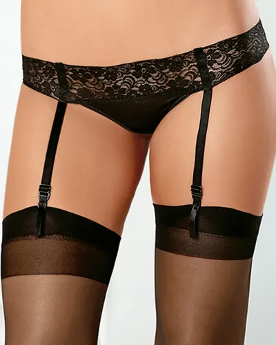 Fantezi Dantelli Kilotlu Jartiyer Takım