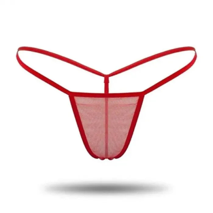 Kadın 3’lü Transparan Tül String