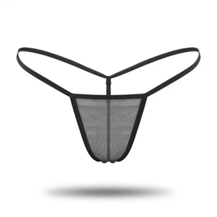 Kadın 3’lü Transparan Tül String