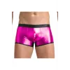 Fantezi Deri Görünümlü Pembe Erkek Boxer