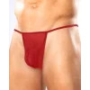 Fantezi Kırmızı Transparan Seksi Tül Erkek String